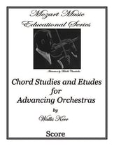 Chord Studies and Etudes for Advancing Orchestra Orchestra sheet music cover